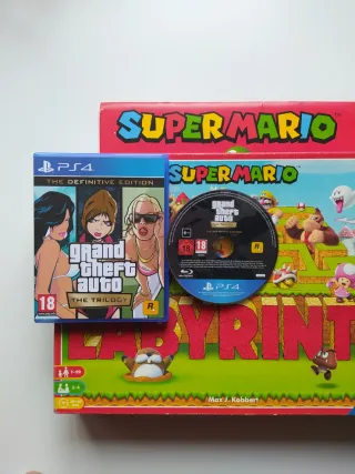 -3 en 1- Grand Theft Auto: The Trilogy PS4 PAL ES