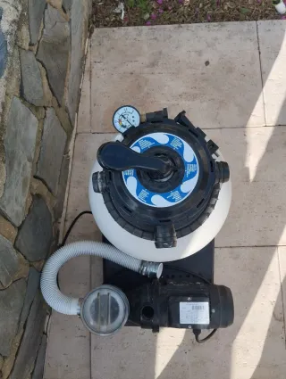 Depuradora Piscina M00504 Beige/Negro