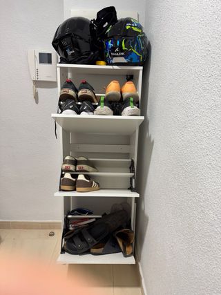 Zapatero Ikea Bissa 3 estantes
