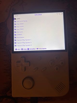 Anbernic RG40XXV Blanca