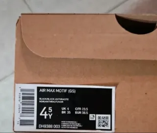 Nike Air Max Motif Unisex Nero