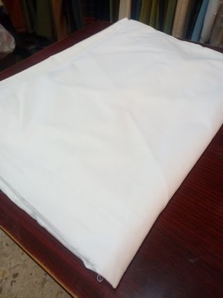 Sábana bajera ajustable blanca
