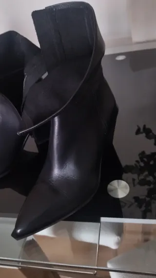 Botines Zara Piel. Sin Estrenar