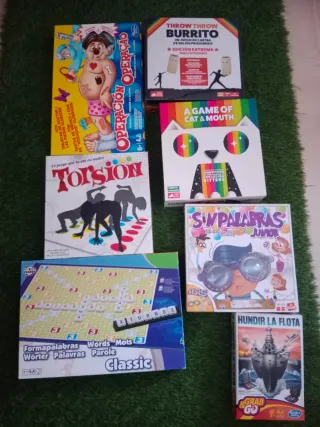 Lote 7 juegos de mesa