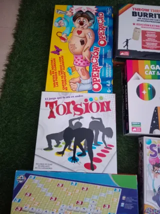 Lote 7 juegos de mesa