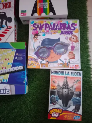 Lote 7 juegos de mesa