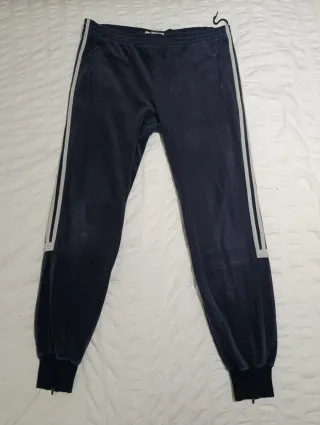 Pantalón Adidas Challenger Azul marino y blanco