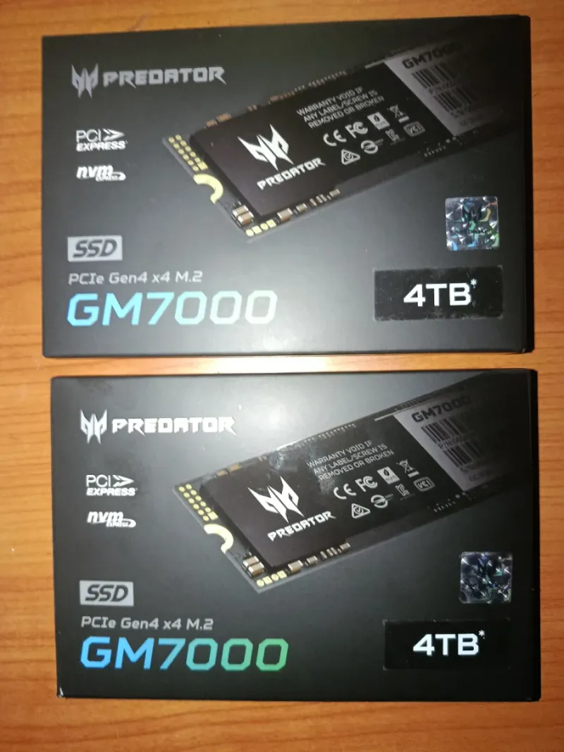SSD NVMe 2 Predator GM7000 4TB