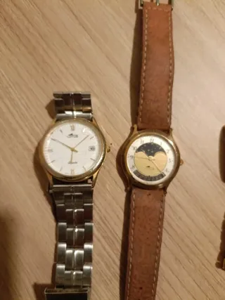 Lote 4 Relojes Lotus Oro y Plata