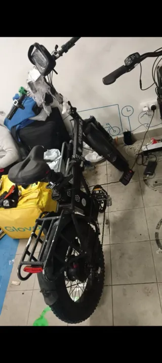 Bicicleta Eléctrica Plegable Ruedas Anchas