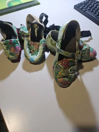 Traje Fallera Niña Verde 4 Años