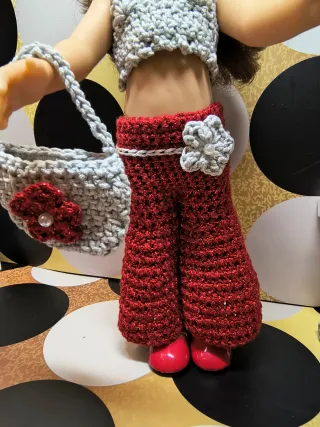 CONJUNTO PAOLA REINA A CROCHET