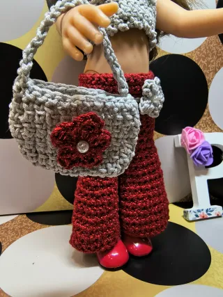CONJUNTO PAOLA REINA A CROCHET