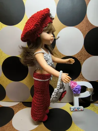 CONJUNTO PAOLA REINA A CROCHET