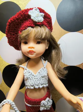 CONJUNTO PAOLA REINA A CROCHET