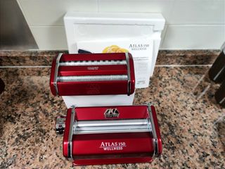 MÁQUINA PASTA MARCATO ATLAS 150 WELLNESS ROJA