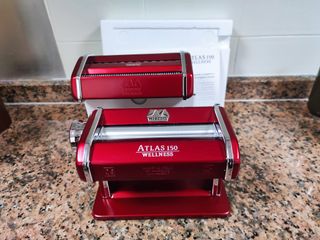 MÁQUINA PASTA MARCATO ATLAS 150 WELLNESS ROJA