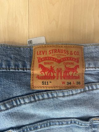 Pantalones Levi's 511 Hombre W34 L36