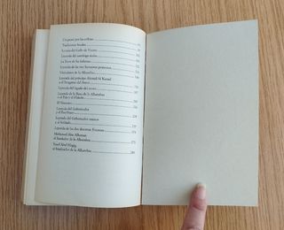 Relatos "Cuentos de la Alhambra"