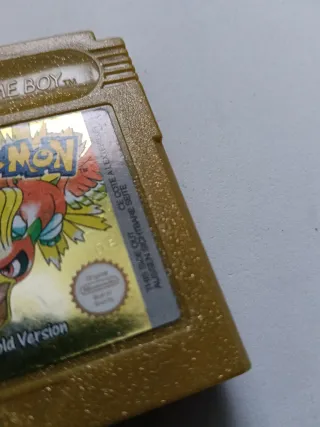 Pokémon Oro Game Boy Nintendo