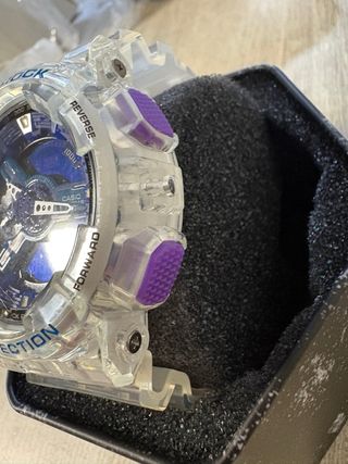 Orologio Casio G-Shock GA-110 Trasparente Blu Viol