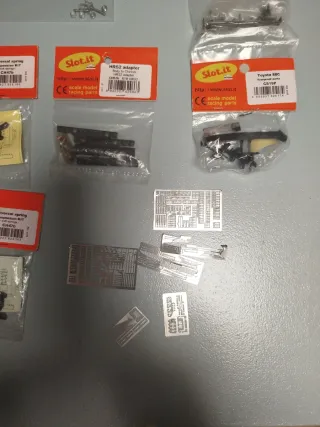 Scaleauto y Slot.it piezas para coches slot