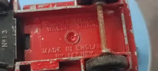 Camión Grúa Rojo Años 50