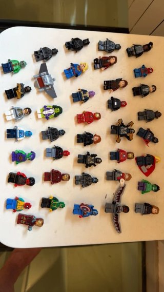 Lote de Lego Oficial Marvel Super Heroes