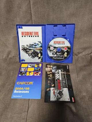 Resident Evil Outbreak PS2 PAL