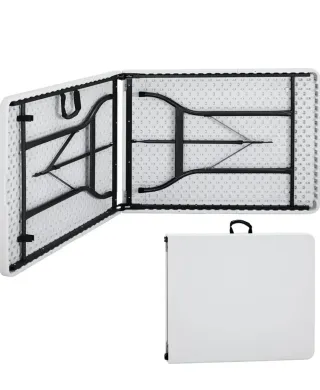 Mesa Plegable Blanca