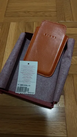 Funda cuero Giudi naranja iPod Classic