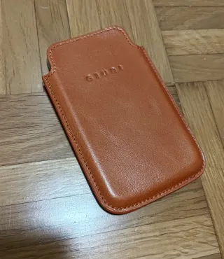 Funda cuero Giudi naranja iPod Classic
