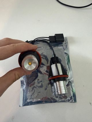 Angel eyes brancos bmw serie 1 e82/e87 LCI