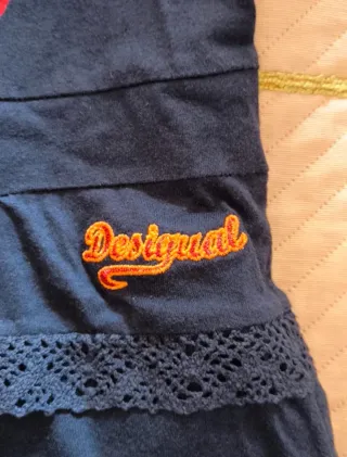 Vestido Desigual tirantes flores