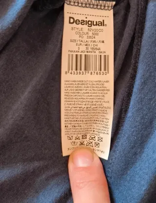 Vestido Desigual tirantes flores