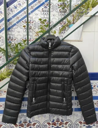 Anorak negro acolchado
