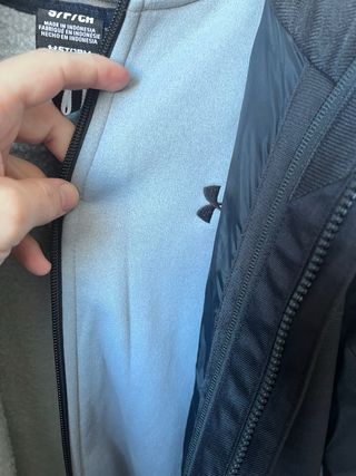 Abrigo Under Armour 3 en 1 Negro. Nuevo