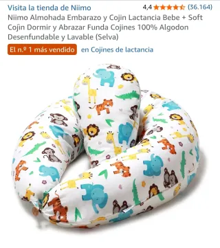 Cojín embarazo y lactancia Niimo