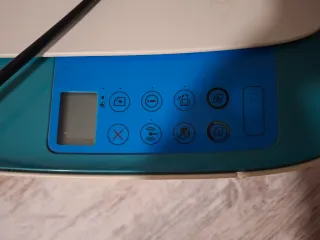 Impresora HP Beige y Azul