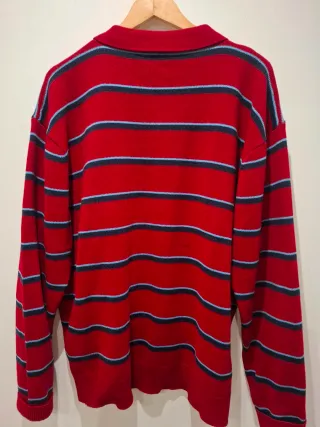 Jersey Lacoste Rayas Algodón Talla XXL