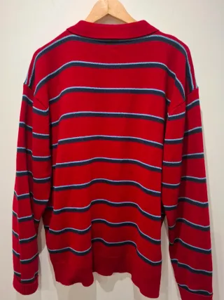 Jersey Lacoste Rayas Algodón Talla XXL