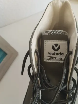 Zapatillas Victoria Talla 40 Verde Militar