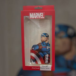 Funda Xiaomi Redmi Note 9 Capitán América