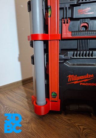 Portabrocas y nivelador largo Milwaukee Packout