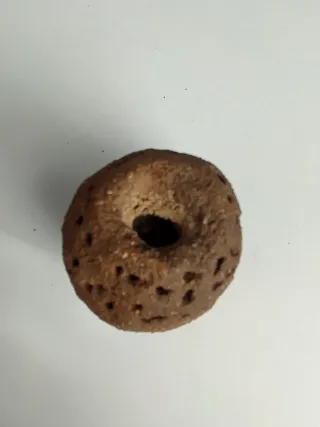 Recipiente africano terracota antiguo