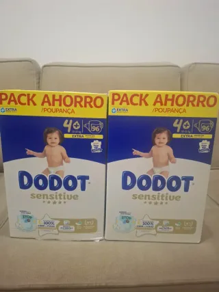 Pack 2 Caixas Dodot Sensitive T4+