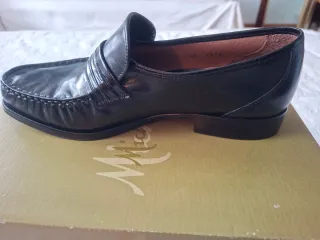 Mocasines Michel Negros Hombre