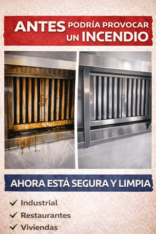 Limpieza profesional de campanas cocina