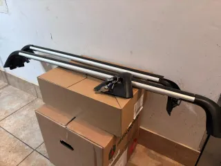 Barras de techo Peugeot originales con llave