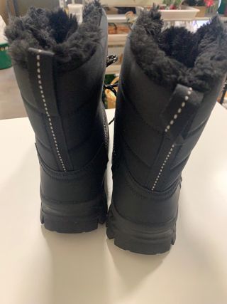 Botas de nieve negras para mujer